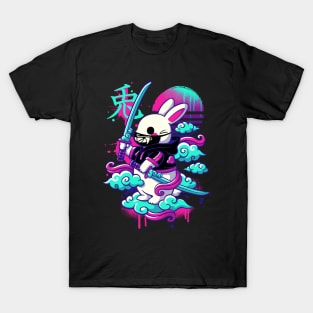 Cybersamurai bunny T-Shirt